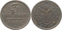3 Centesimi 1852 V_tém.