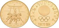 Medaile k olympijským hrám v Tokiu 1964 - emblém her