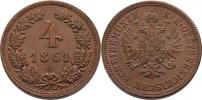 4 Krejcar 1861 A