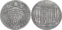 Piastra 1675 - svatý rok - znak / otvírání svatých