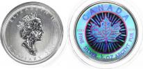 2 Dollars 2003 - javorový list    Ag 9999 (1/10 oz)   hologram