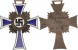 Záslužný kříž "Deutschen Mutter"  2 model - s datem  bronzovýNim. 3515_bez stuhy