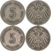 5 Pfennig 1901 E