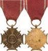 Záslužný civilní kříž "P R L"  III. stupeň   bronz