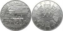 500 Schilling 1987 - 150 let železnice           KM 2981
