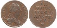 Cu Liard 1781