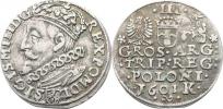 III groš korunní 1601 K