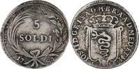 5 Soldi 1784 LB