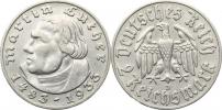 2 RM 1933 D - Luther       KM 79_tém.
