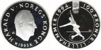 100 Kroner 1993 K - OH 1994 Lillehammer