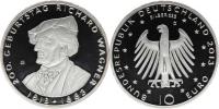 10 Euro 2013 D - Richard Wagner Ag 625 16 g KM 316 kapsle