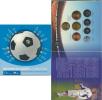 Ročníková sada mincí 2004 - ME ve fotbale  + žeton ČMFS    ( 7 50