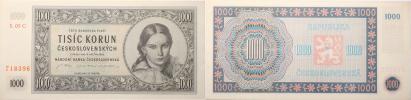 1000 Kčs 1945