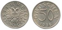 50 Groschen 1936          "R"      KM 2854