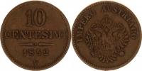 10 Centesimi 1852 V