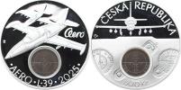 500 Kč 2025 - Letoun Aero L-39     kapsle  +orig. etue  +certifi