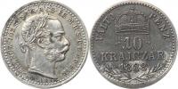 10 kr. 1888 KB          "R"_v rv. tmavá patina