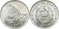 25 Centavos 1964    "R"  (pouze 134 916 ks)        KM 263  Ag 720