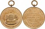 Premiová medaile saského včelařského spolku b.l. -
