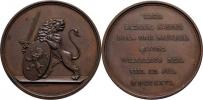 Wilhelm I. - medaile na svolání parlamentu 8.7.1816 -