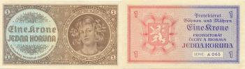 1 K  b.l. /1940/ sér. A 065      neperf.     Baj. 30;  Hej. 30 a