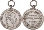 Tyrolská stříbrná pam.medaile 1866