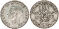 1 Shilling 1945         KM 853        Ag 500  23