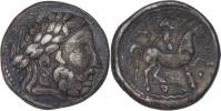 AR Tetradrachma - typ Audoleon - hlava zprava/ jezdec