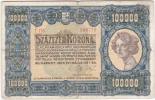 Maďarsko, 100 000 Korona 1.5.1923
