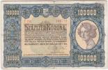Maďarsko, 100 000 Korona 1.5.1923
