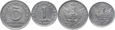1 Fenig 1918 FF; +5 Fenigów 1917 FF       2 ks_tém
