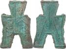 Peníz "rýč" s čtvercovým zakončením    bronz  délka 31