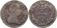 1/4 kr. 1777 S