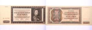 500 Koruna 1942 - 2.vyd.- sér.Ka