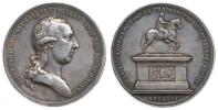 Stuckhart - medaile na postavení jezdeckého pomníku Josefa II. 1806