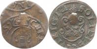 Solidus 1652 pro Rigu   Cu  - chyboražba v dataci místo 52 je 12