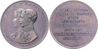 Canzani - AE medaile na návštěvu milán. mincovny 1857