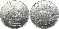 500 Schilling 1986 - Evropská konference          KM 2979
