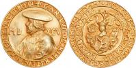 Nesign. - pamětní medaile 1595 - poprsí zleva