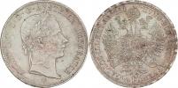 1/4 Zlatník 1858 V - 1.typ (malé označení nominálu)