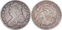 50 Cent 1824 - hlava Liberty