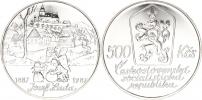 500 Kčs 1987 - Josef Lada        kapsle