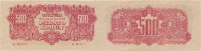 500 K 1944  sér. AC        SPECIMEN      Baj. 60