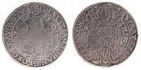 Sasko, Christian II.Johan Georg a August 1591-1611 tolar 1596 tři bratři Drážďany