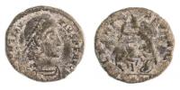 Constantius II. 337-361 AE3 R:vojín poráží jezdce