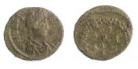 Valentinianus II.375-392 AE4 R:věnec VOT V MVLT X RIC.51