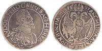 Rudolf II.1576-1611 tolar 1591 Jáchymov - Hofmann MKČ.393 28.152gr.