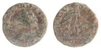 Moesie Superior,Viminacium,Philippus I.244-249 AE 27 5assaria R:Moesia stojící mezi býkem a lvem  Sear 3874