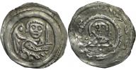 Vladislav II. 1224-1227, markrabě moravský, denár Cach 888 mírně ned. 0,745g