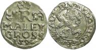 Rudolf II. 1576-1611 malý groš 1594 Praha-Erckerová MKČ 351 nep.nedor.
